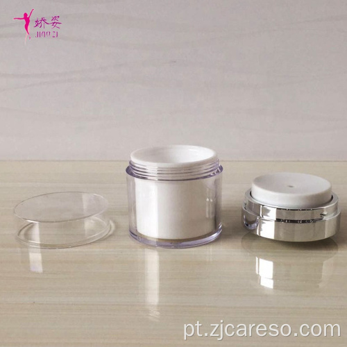 Embalagem de cosméticos em formato redondo Airless Pump Cream Jae